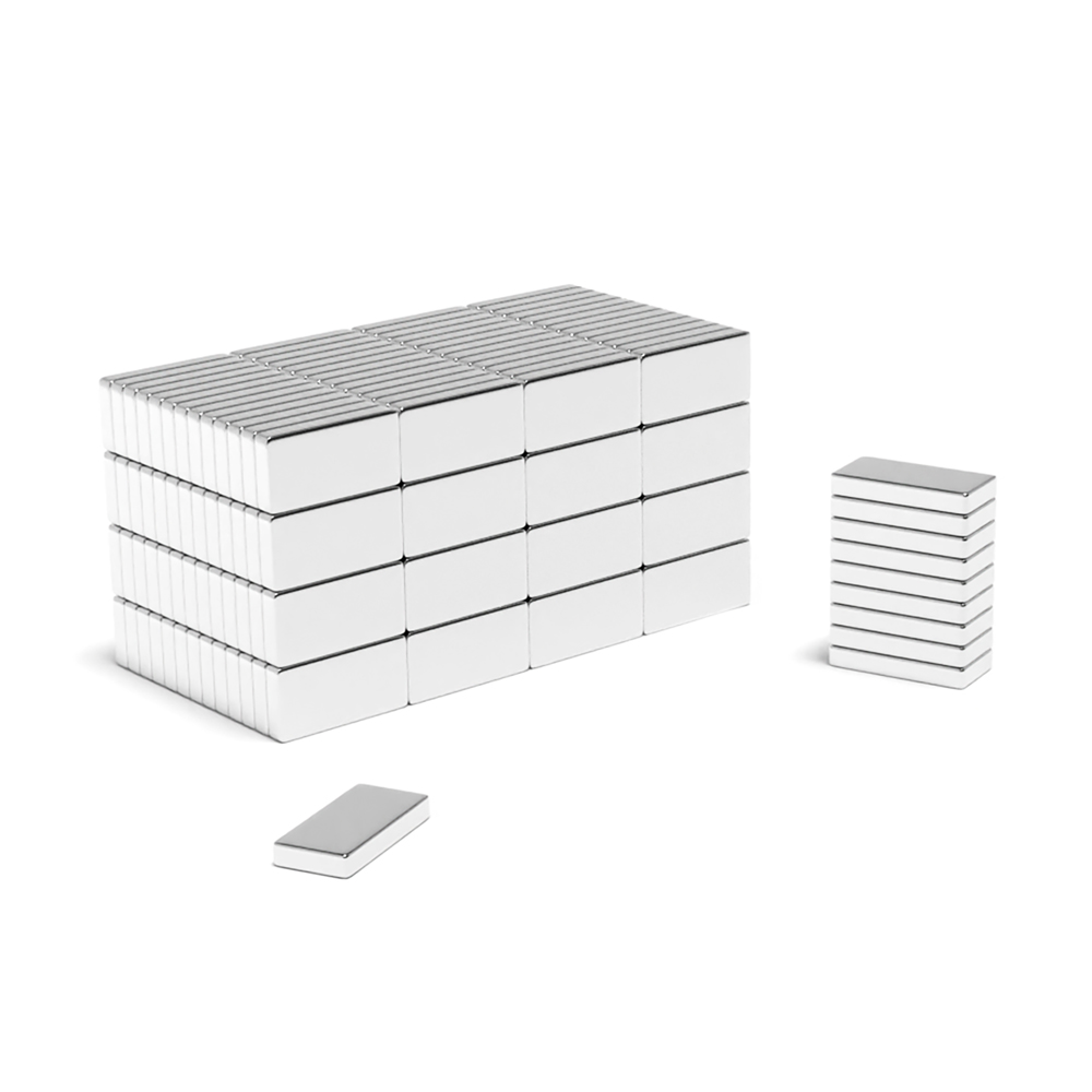 10mm x 5mm x 1.5mm Neodymium Block Magnet N54 (0.91KG Pull)