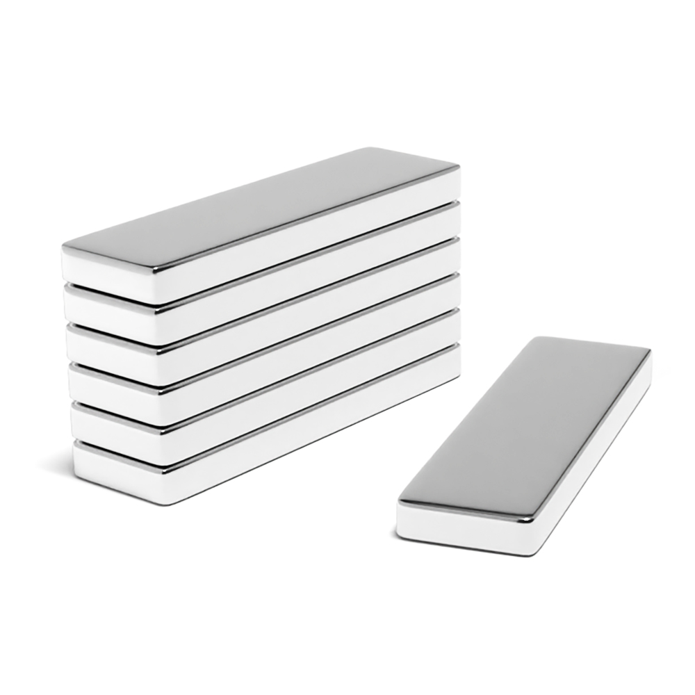 35mm x 10mm x 3mm Neodymium Block Magnet N52 (5.72KG Pull)