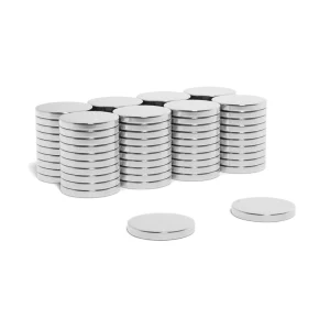 12.7mm x 1.59mm (1/2" x 1/16") Neodymium Disc Magnet N52 (1.74KG Pull)