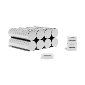 9.53mm x 3.18mm (3/8" x 1/8") Neodymium Disc Magnet N52 (2.48KG Pull)