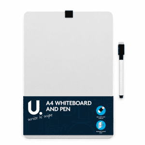 A4 Magnetic Dry Erase Whiteboard with Pen
