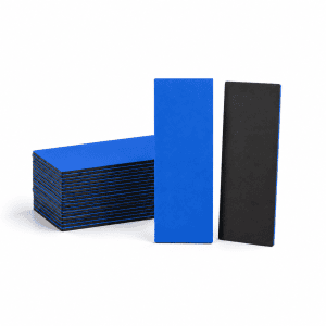 Blue Magnetic Strip Name Tag Labels L50mm x W20mm x T0.6mm