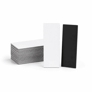 White Magnetic Strip Name Tag Labels L50mm x W20mm x T0.6mm