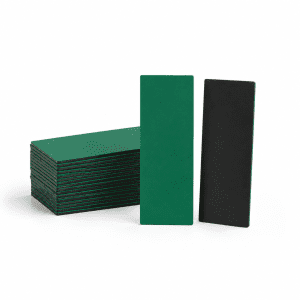 Green Magnetic Strip Name Tag Labels L50mm x W20mm x T0.6mm