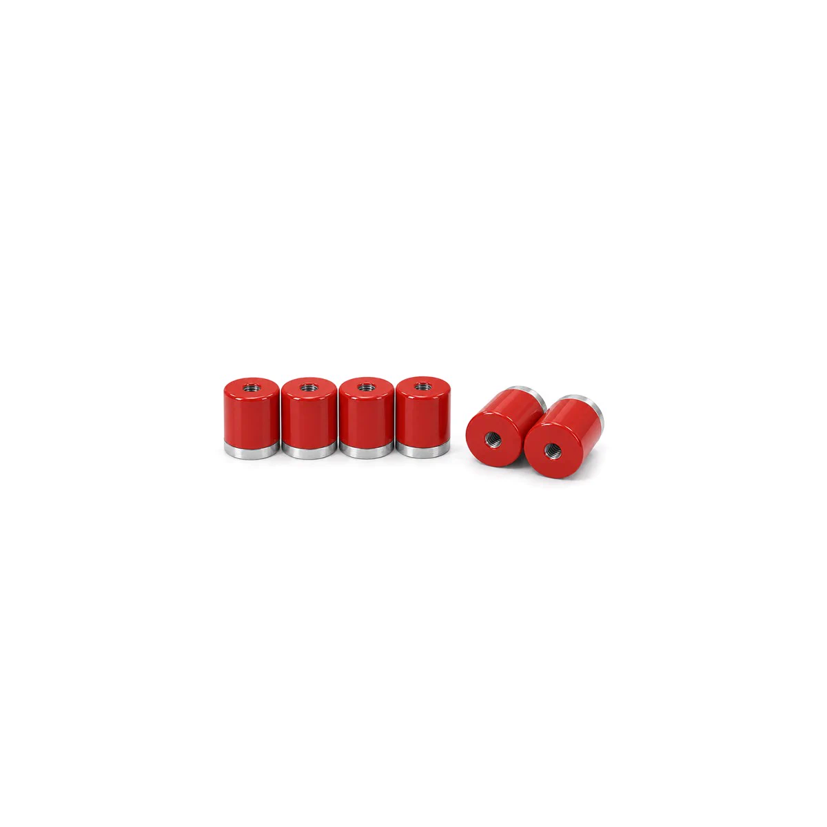 10mm x 10mm M3 Threaded Pot Alnico 5 Magnet (0.80KG Pull)