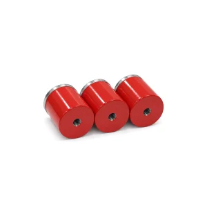 20mm x 24mm M4 Threaded Pot Alnico 5 Magnet (3.8KG Pull)