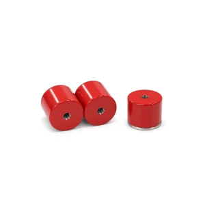 24mm x 20mm M4 Threaded Pot Alnico 5 Magnet (6KG Pull)