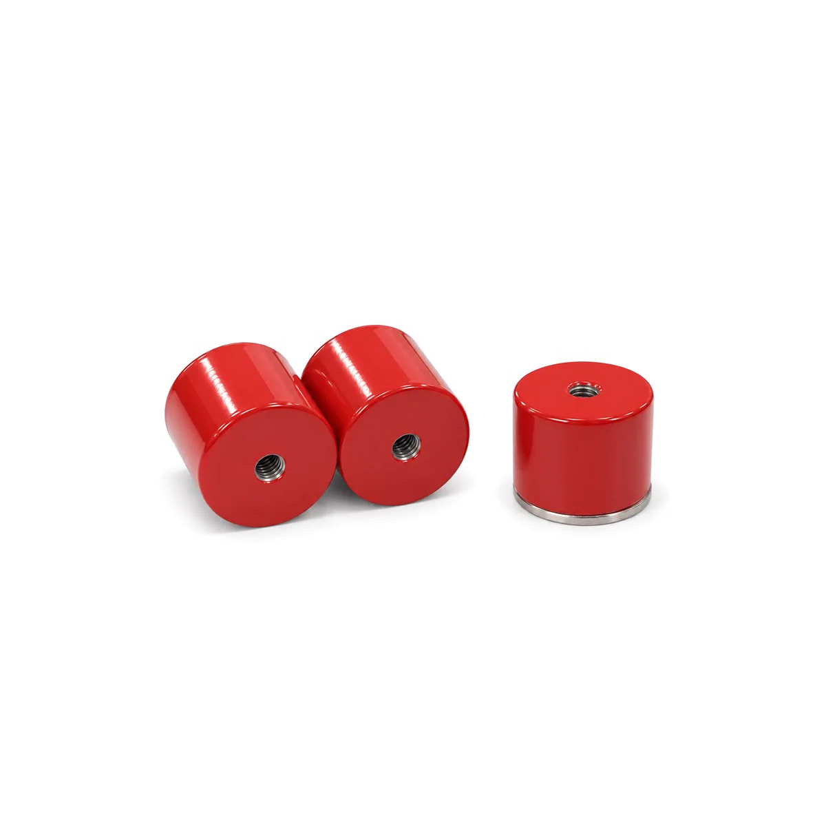 24mm x 20mm M4 Threaded Pot Alnico 5 Magnet (6KG Pull)