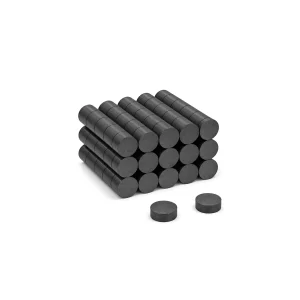 8mm x 5mm Ferrite Disc Magnet Y30 (0.17KG Pull)