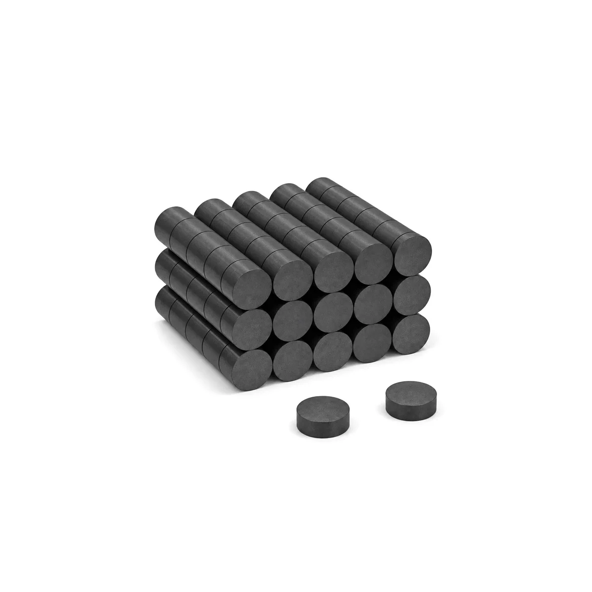 8mm x 5mm Ferrite Disc Magnet Y30 (0.17KG Pull)