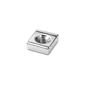 10mm x 13.5mm x 5mm x (3.3mm Countersunk Hole) Neodymium Mounting Magnet N35 (4KG Pull)