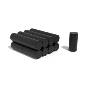 10mm x 22mm PTFE Coated Neodymium Cylinder Magnet N54 (5.79KG Pull)