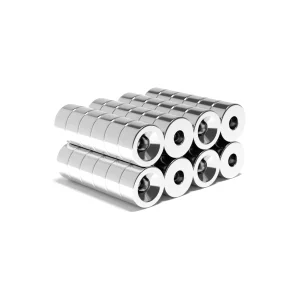 12mm x 6mm x (4.2mm hole) Neodymium Countersunk Disc Magnet N48 (4.52KG Pull)