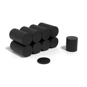 16mm x 2mm Neodymium Disc Black Epoxy Magnet N52 (2.75KG Pull)