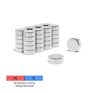 6mm x 2.5mm Cylinder N42 Diametric magnet